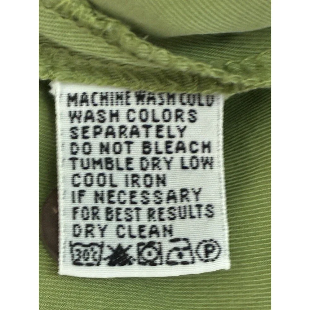 Tommy Bahama Men’s Green 100% Silk Shirt Size Large - Picture 7 of 7